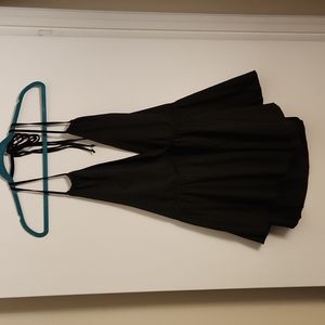 Black Halter Tankini Top